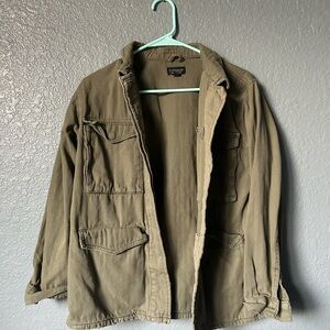 Topman Olive Green Jacket